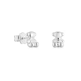 SILVER EARRINGS BEAR 7,2MM