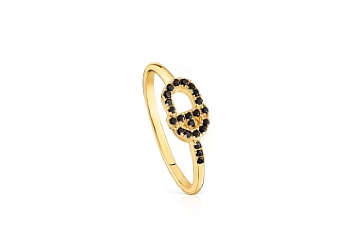 18KT GOLD RING SPINEL GEMSTONE N12
