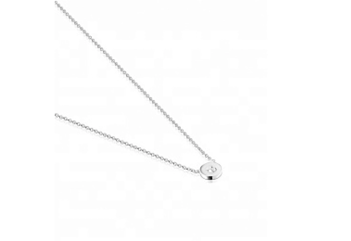 SILVER CHOKER 8MM 45CM