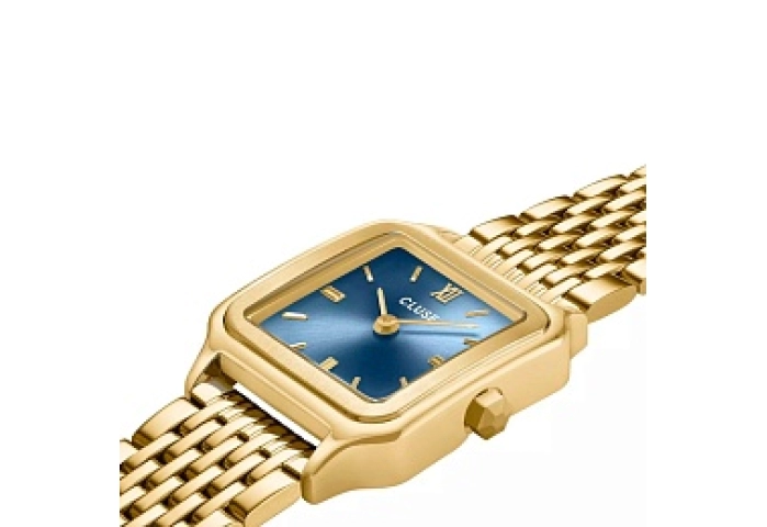 Gracieuse Petite Watch Double Steel, Kyanite Blue,