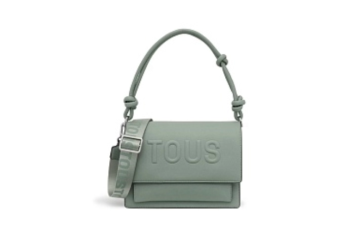 PU.COT,HANDBAG M. T LA RUE NEW GREY P