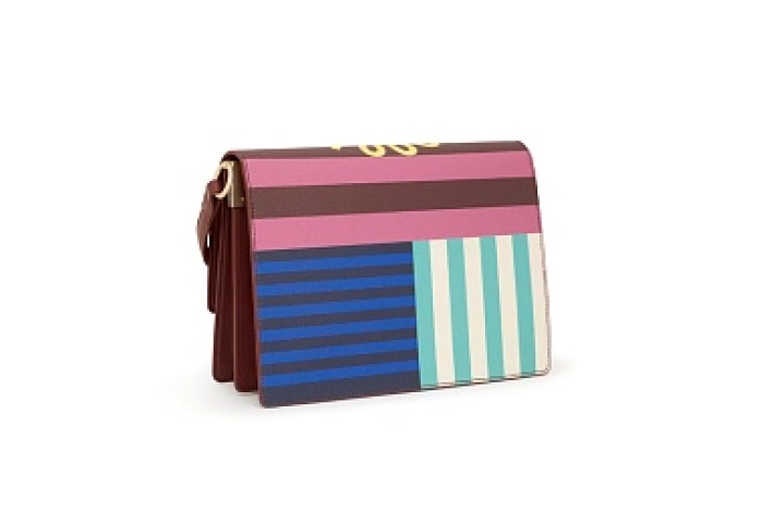 PVC.PU.CO,HANDBAG M AUDREE T HANNA BROWN