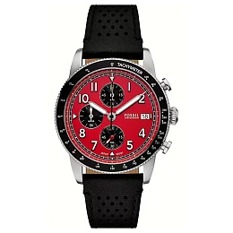 ANALOG WATCH 0 JWL SS LEATHER STRAP