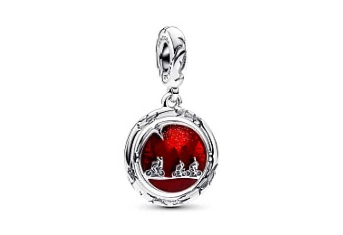 Stranger Things sterling silver spinning dangle wi