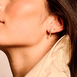 Серьги Blush / 7122YGO