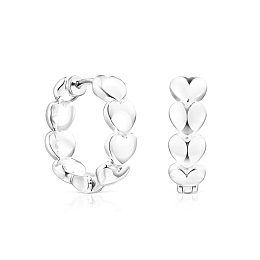 SILVER HOOP EARRINGS