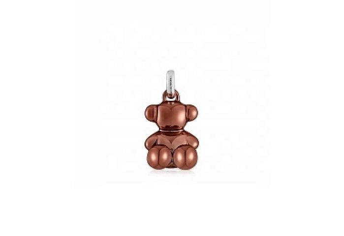 SILVER/STEEL PENDANT COPPER COATING 16MM