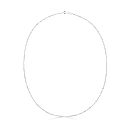 SILVER CHOKER 70x60CM CHAIN