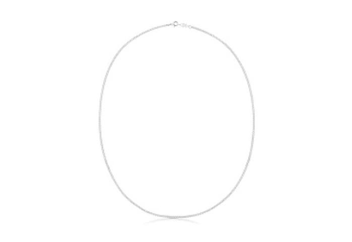 SILVER CHOKER 70x60CM CHAIN
