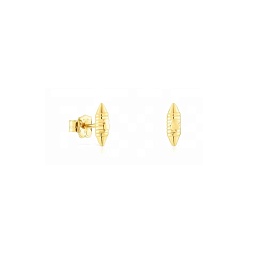 18KT GOLD EARRINGS 10MM