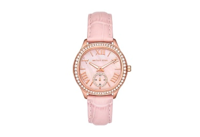 MOP-ANALOG WATCH 0 JWL GP LEATHER STRAP