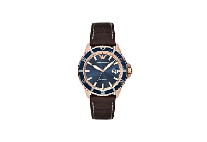 ANALOG WATCH 0 JWL GP LEATHER STRAP