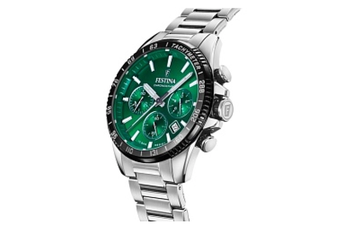 FESTINA CAB.CRONO ACE.ESF.VERD.