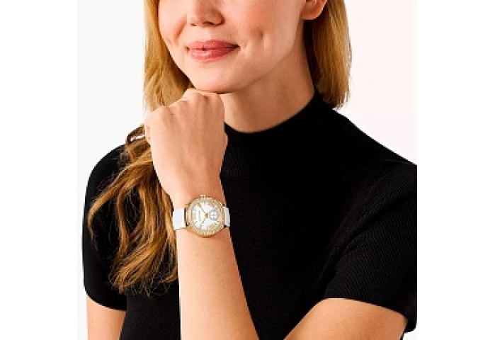 MOP-ANALOG WATCH 0 JWL GP LEATHER STRAP