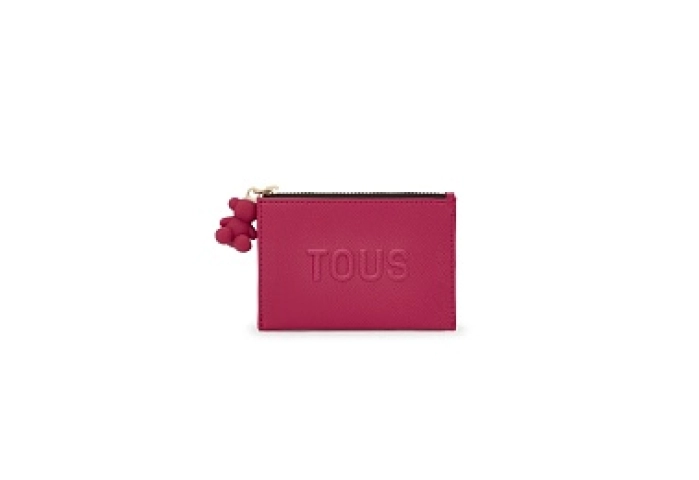 PU.COT,COINPURSE-CARD LARUE NEW FUCHSIA