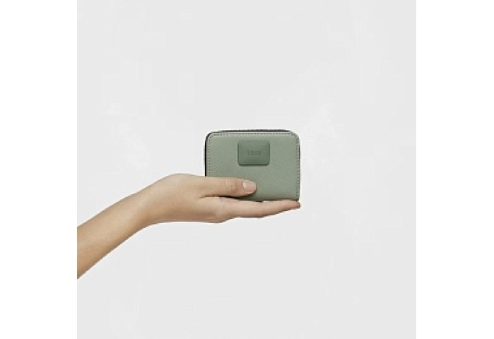 PU.COT,COINPURSE M.T LUCIA STONE GREY