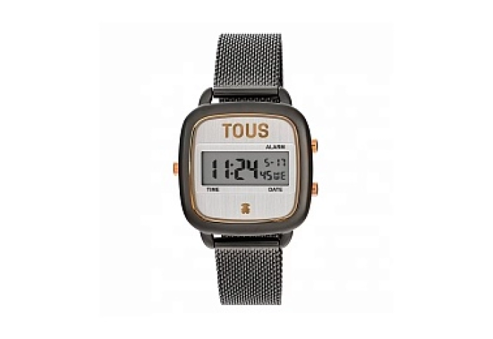 WATCH S.STEEL IP GREY IP ROSE MESH STRAP