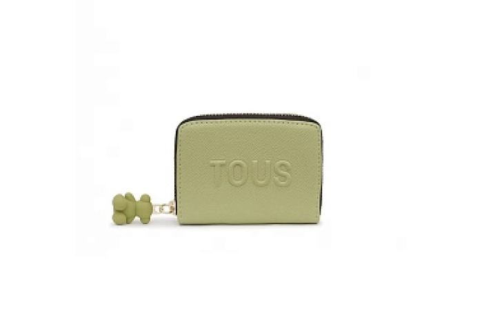 PU.COT,COINPURSE M.T LA RUE NEW GREEN