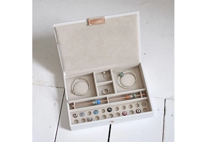 White Classic Charm Lid ROSE GOLD