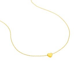 18KT GOLD CHOKER PENDANT 6MM CHAIN