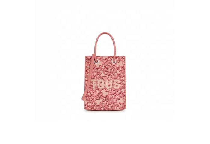 PVC.COT.PU,MINIHANDBAG K M EVOL CORAL