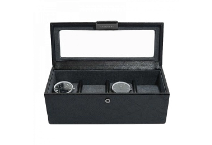 Black 4pc Watch Box 