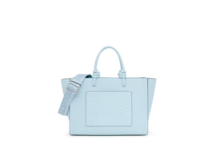 PU.SIL.COT,SHOPPER M.TLARUE NEW BLUE LIG