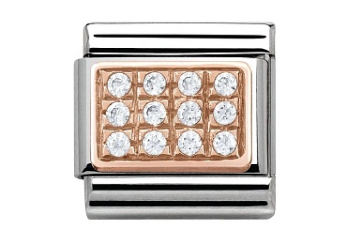 Composable Classic PAVE acciaio(BIANCO)