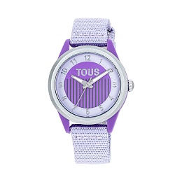 WATCH RECICL.PLASTIC/ALUMI PLASTIC STRAP