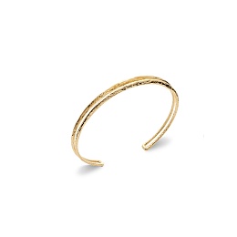 BANGLE 18 KT GOLD PLATED