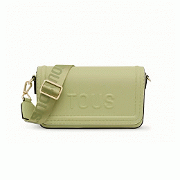 PU.COT,HANDBAG M.T LA RUE NEW GREEN