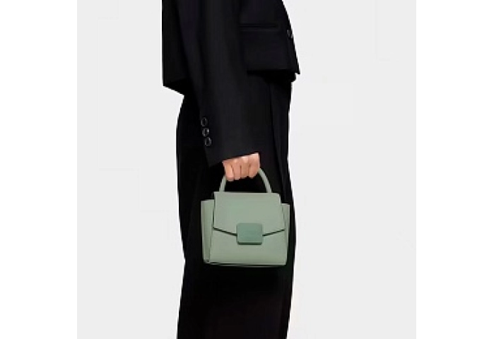 PVC.PU,MINIHANDBAG T LUCIA STONE GREY