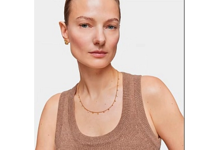 SILVER GOLD PLATED CHOKER BEAR GEM PEARL
