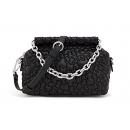 PU.COT,HANDBAG S T JANE PUFFY BEAR BLACK