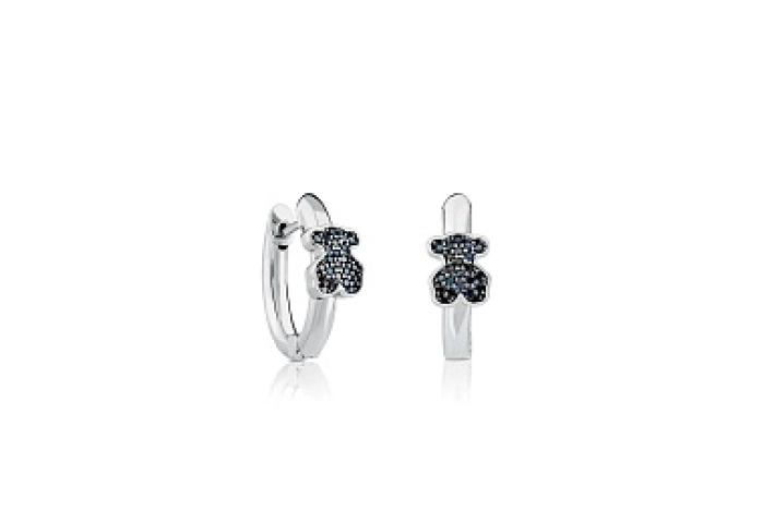 SILVER EARRINGS SPINELS