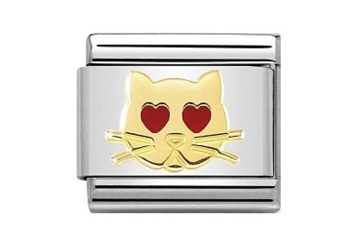 Composable Classic SIMBOLI acciaioGatto con occhi 