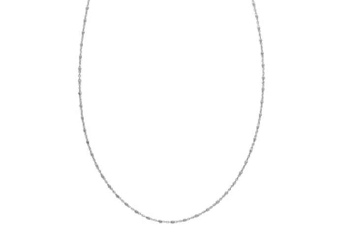 CHAINPLATEDSILVER 925 RHODIUM
