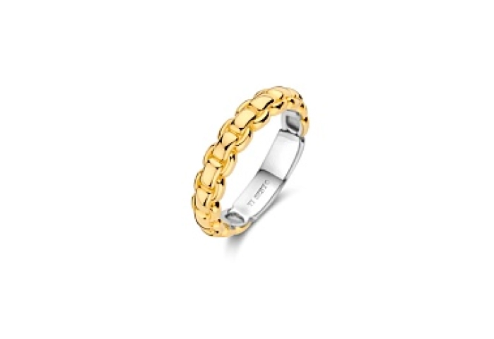 TI SENTO Ring Gilded