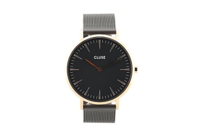 Boho Chic Mesh, Rose Gold, Black/Black