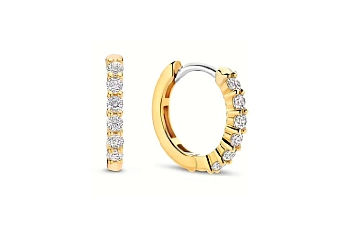 TI SENTO Earrings Gilded