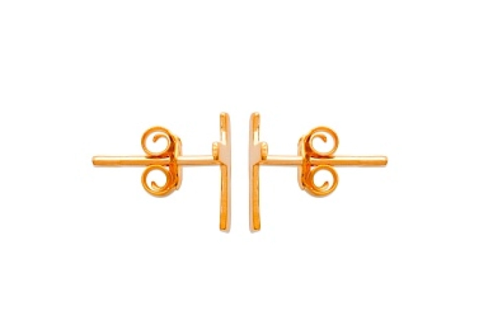 EARRINGS 18 KT GOLD PLATED