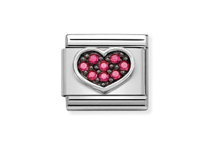 Composable CL SIMBOLI OS acciaioCuore FUCSIA