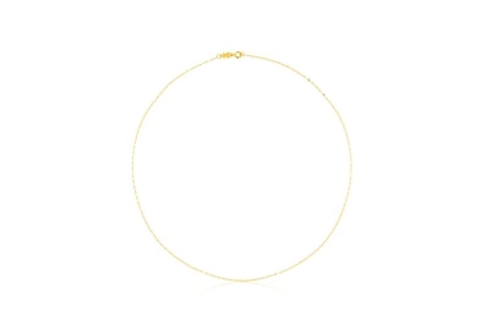 18KT GOLD CHOKER CHAIN 40CM