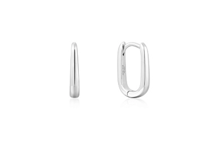 Silver Oval Huggies