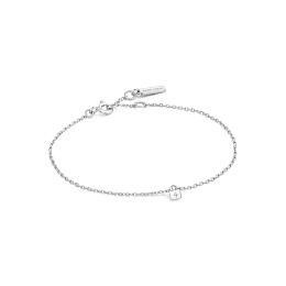 Silver Padlock Bracelet