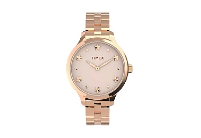Peyton with Floral Markers Rose Gold-tone Case and