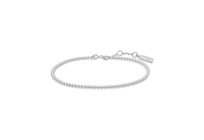 Silver Beaded Bracelet
