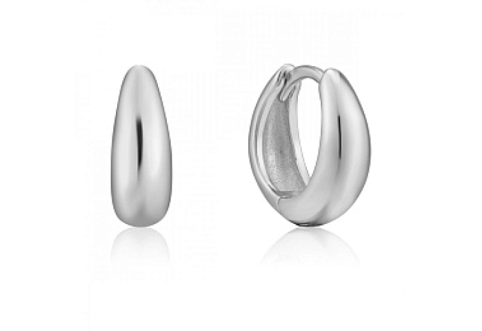 LUXE HUGGIE HOOP EARRINGS