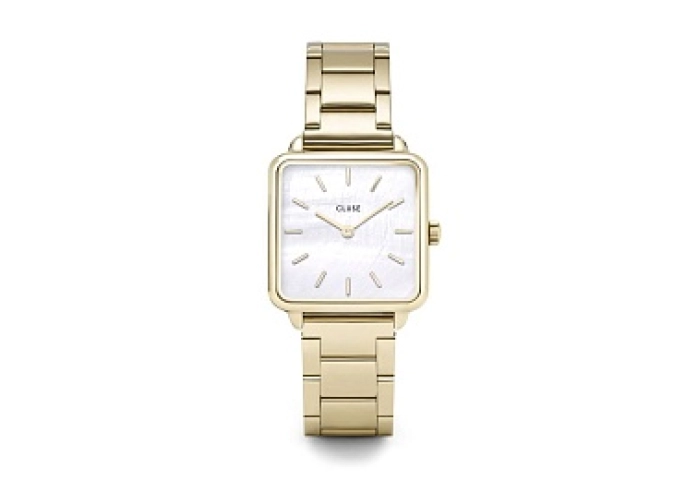 La Tétragone Three Link Gold/White Pearl