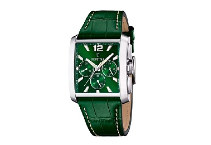FESTINA CAB.CRONO ACE.COR.ESF.VERD.